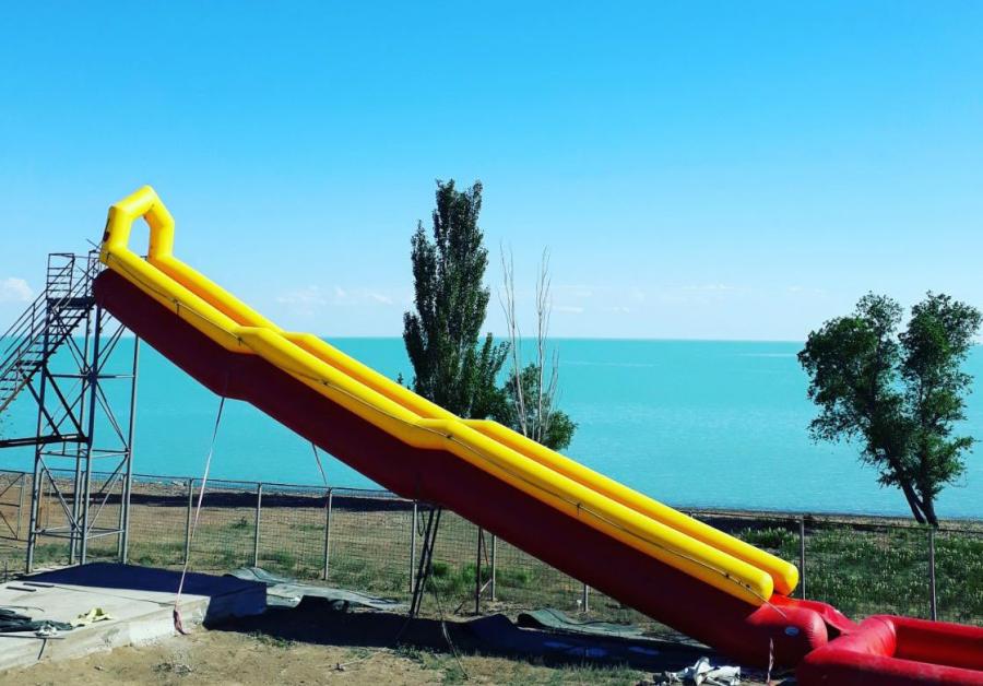 Правила эксплуатации надувной водной горки