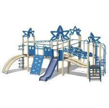 Игровые комплексы для детей 3-6 лет Игровой комплекс "Хрустальный замок" 